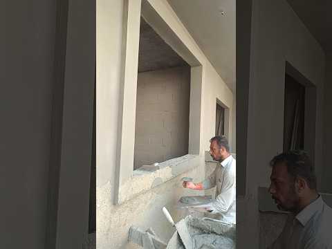 Window inca plaster #wall #work #plasterer #howto #construction
