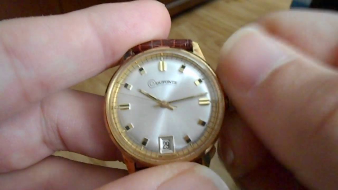 dufonte gold watch
