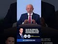 Lula diz que jornalista 'não valem nada' e afirma estar orgulhoso de Janja