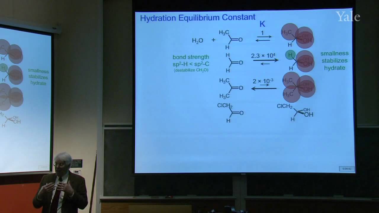 28. Mechanism and Equilibrium of Carbonyl Reactions