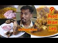 Goat Head Curry 🐐 - Amazing Paya - Goat Leg Soup | Bheja Fry -Brain Fry | Jabardasth Mani 3