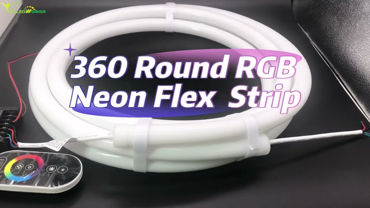 360 Degree RGB Neon LED Strips