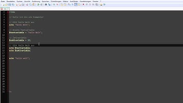 [PHP-Tutorial 1] Textausgabe und Zahlen