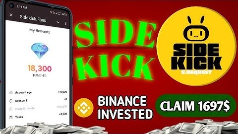 SIDEKICK AIRDROP ON TELEGRAM | Backed By BINANCE 🥳 | Telegram Mining App