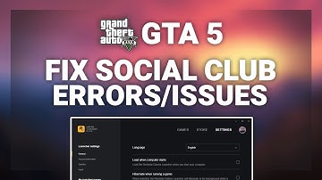 GTA 5 – How to Fix Social Club Error in GTA 5! | Complete 2025 Guide
