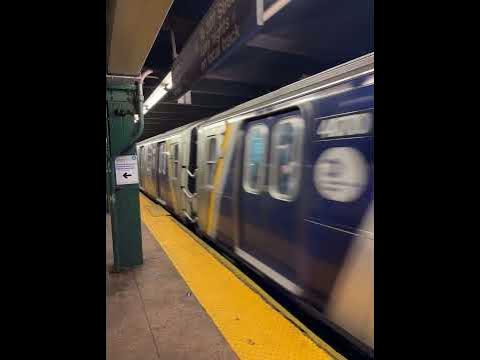 Нью Йорк новый поезд в метро - YouTube