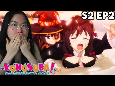 YUNYUN!!👀 Konosuba SEASON 2 Episode 2 REACTION + REVIEW