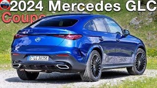 All NEW 2024 Mercedes GLC 400e Coupe - FIRST LOOK interior, exterior, features