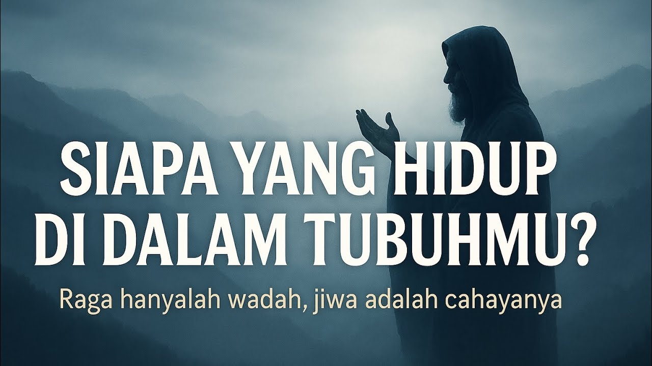 Siapa yang hidup di dalam tubuhmu? ‼️raga hanyalah wadah, jiwa adalah cahayanya 