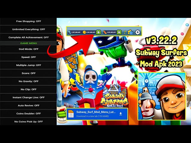 Subway Surfers 3.22.2 APK + MOD [Mega Menu, 20+ Features] Download