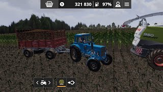 Farming simulator 20 совхоз рассвет силос для коров