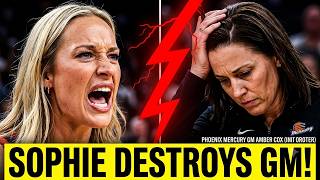 🚨Sophie Cunningham Going VIRAL FOR BRUTALITY EMBARRASSING Fever GM Amber Cox‼️
