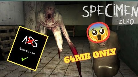 Specimen Zero - Mod APK 1.0.4 (Unlock, No ads)