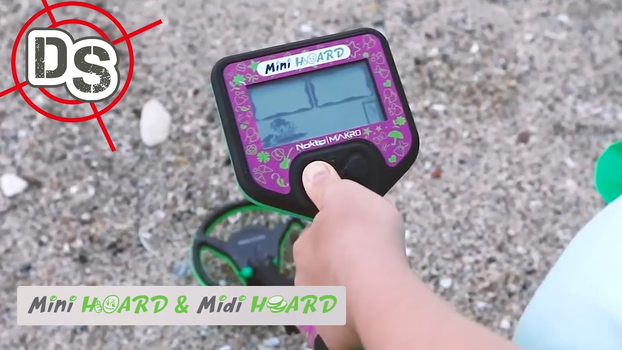 Metal Detector Per Bambini 3-12 Anni | Display LED 10 Cm, Profondità 10 Cm, Lunghezza Regolabile 61-86 Cm