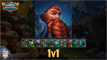 Minion Masters 1v1 - Tronveir + Accursed - High Elo Gameplay - No Commentary - Chill