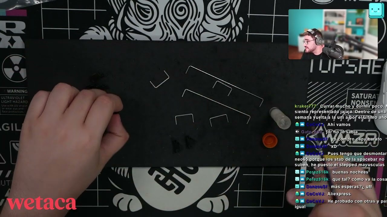 🔧 Build stream 🔧 -  Neo80 keyboard w/ Kailh Speed Bronze switches on aluminum plate & PBTFans Dolch