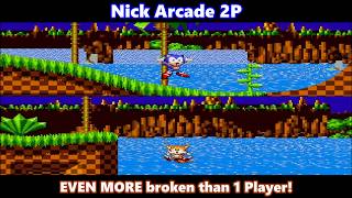 Sonic 2 Nick Arcade - Green Hill Zone Challenge (2 Player!) screenshot 1