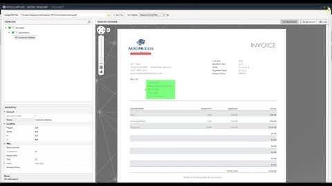Extract Address from Invoices using Intellicapture connector