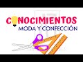 CONOZCAMOS sobre MODA y CONFECCIÓN - Las tijeras y tipos Reglas 📐📌👗📏✂😊