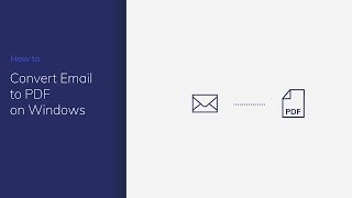Convert Outlook Email to PDF on Windows with PDFelement screenshot 5