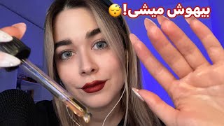 ASMR scalp massage & hair scratching ای اس ام آر ماساژ💆🤤