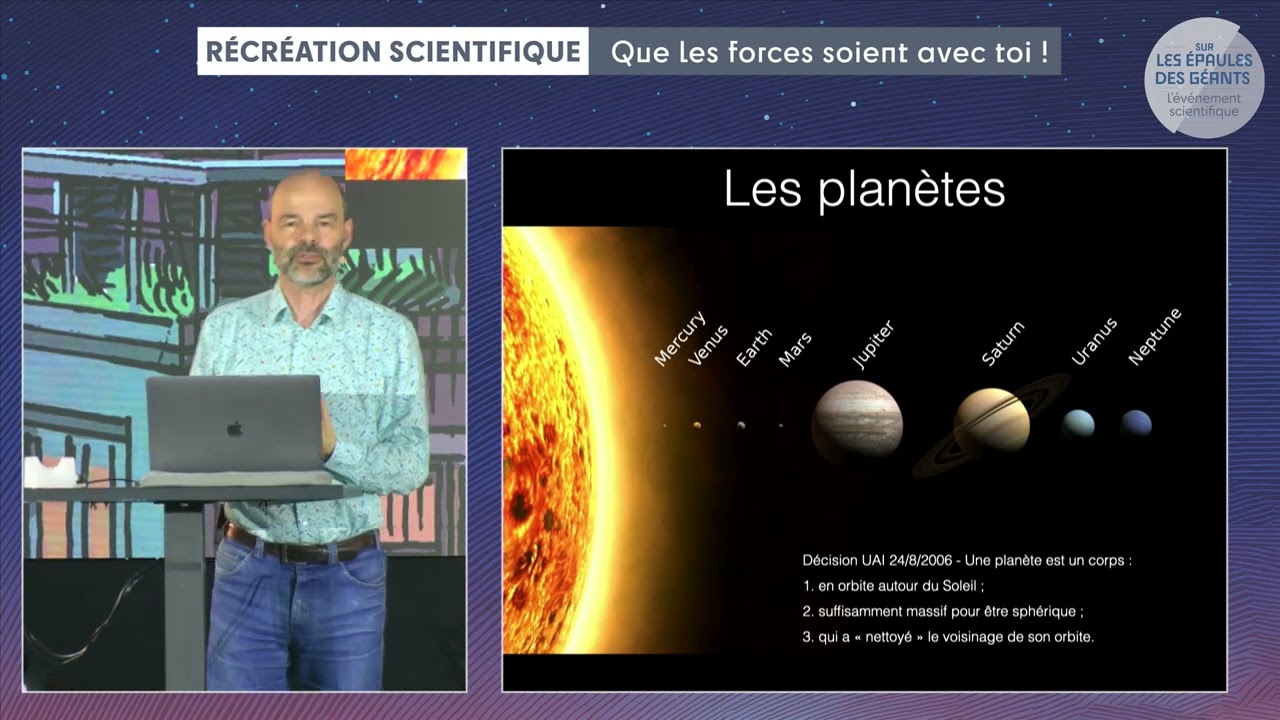 Roland Lehoucq - Récréation scientifique : Que les forces soient avec toi ! – SLEDG 2023