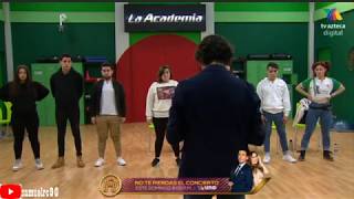 Reparto de temas y Duelos para el concierto 11| La academia 2019