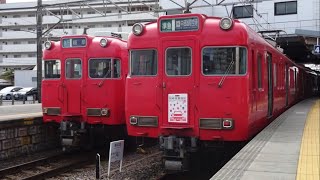 名鉄6000系  走行音・車窓(各務原線:田神→細畑)  中期車 6028F