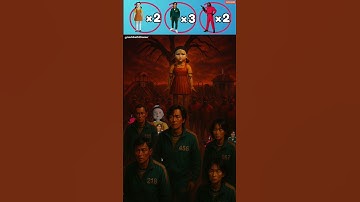 Find odd SQUID GAME I Round 19 #김프로 #유백합 #SquidGame3 #squidgame