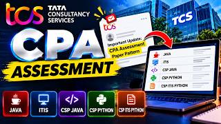 Full TCS CPA Assessment Paper Pattern 2026 🔥 | Java, ITIS, CSP Python & All Streams News