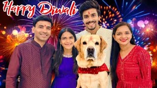 Diwali celebration at home | Leo ne fode patake | Anant Rastogi screenshot 4