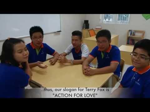 Video Terry Fox Run 2014 Slogan - Grade 8.1 - youtube