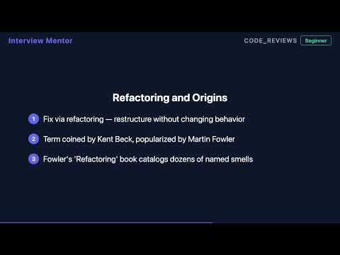 What Is a Code Smell? | Code Reviews Explained