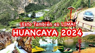 Ruta hacia Huancaya Reserva Paisajistica Nor Yauyos Cochas desde Lima 2024: la Ruta más Hermosa 4K