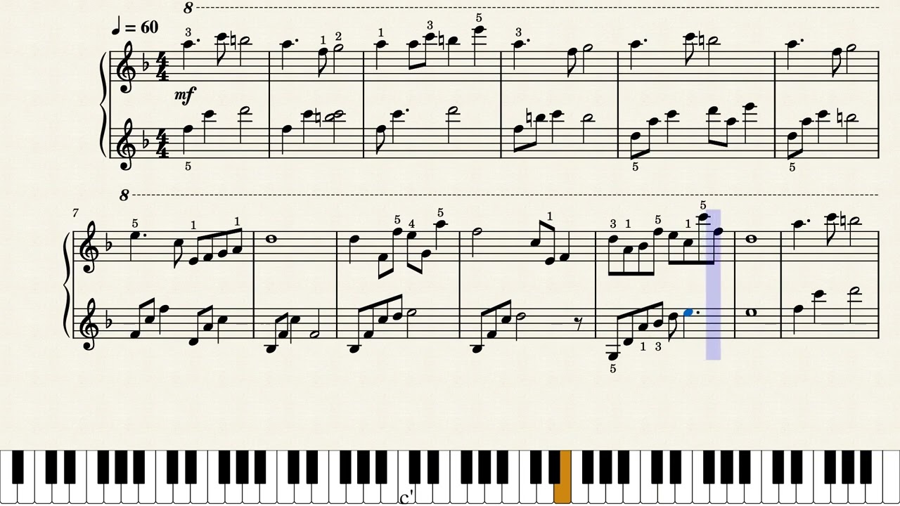 The last of the Starmakers- Piano MIDI tutorial.