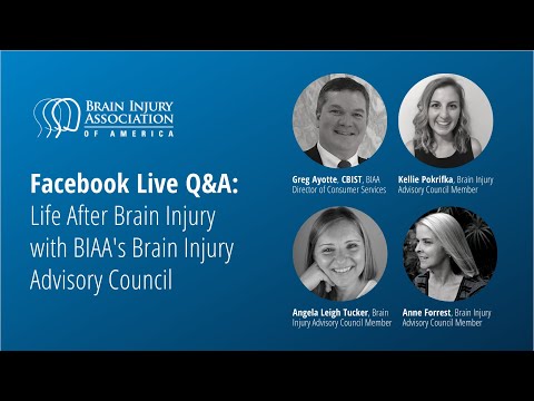 Life After Brain Injury W BIAA's Brain Injury Advisory Council Pt. 1