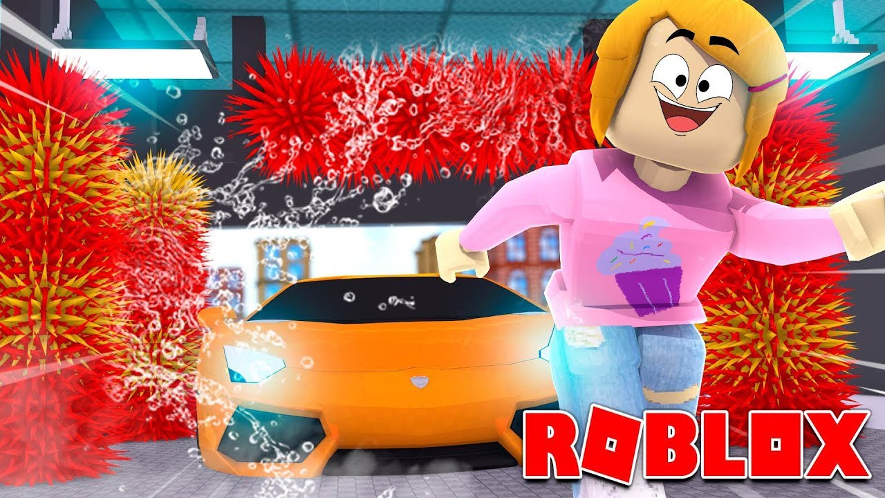 Roblox Escape The Carwash Obby With Molly Youtube