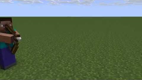 Bow and arrow | Minecraft animation