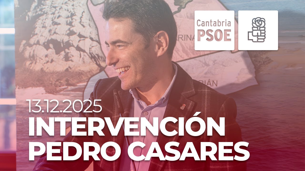 INTERVENCIÓN PEDRO CASARES EN LA COMIDA NAVIDEÑA DE SANTA CRUZ DE BEZANA 13.12.2025
