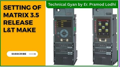 Omega_ACB_MTX3.5EC Release setting of L&T Make