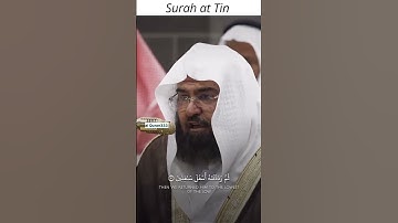 شيخ عبد الرحمن السديس سوره التين 🥹🤲🏼