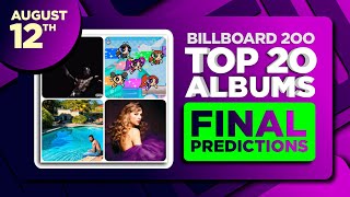 Billboard 200, Top 20 Albums Final Predictions August 12Th, 2023