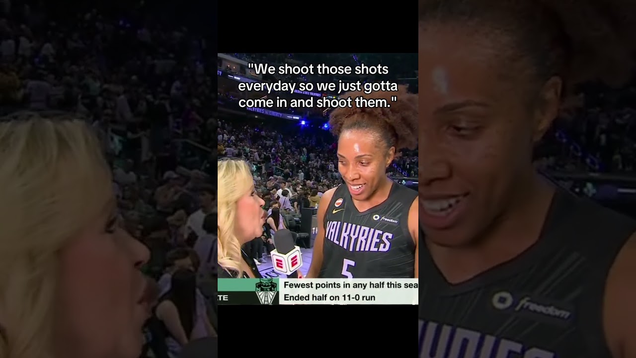 Kayla Thornton and the Valkyries are locked in š¤