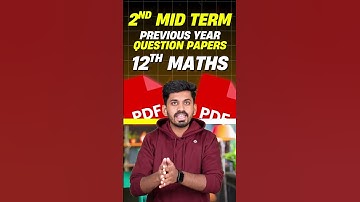12th Maths Mid-Term Secrets Revealed for TOP MARKS