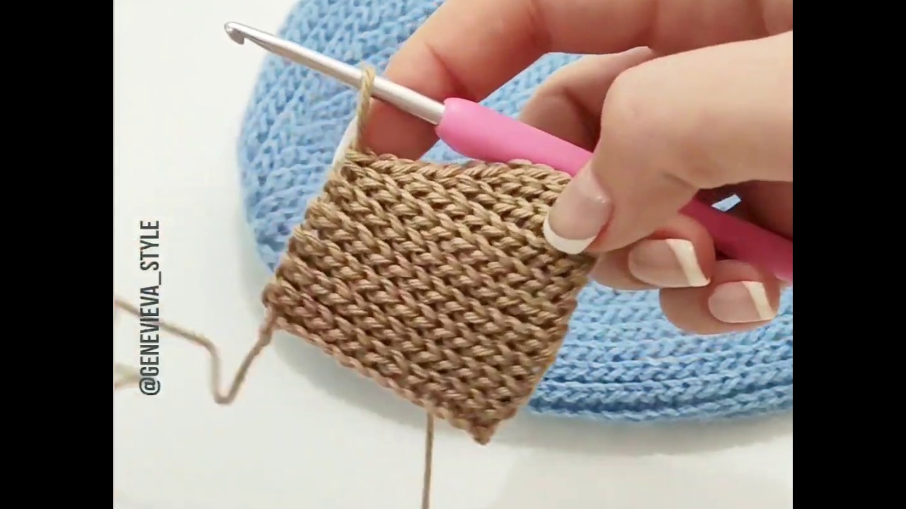 Боснийская резинка. Укороченные ряды