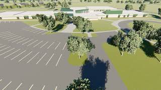 Peace Lutheran School_Saginaw, Michigan_Solar Array 3D Rendering