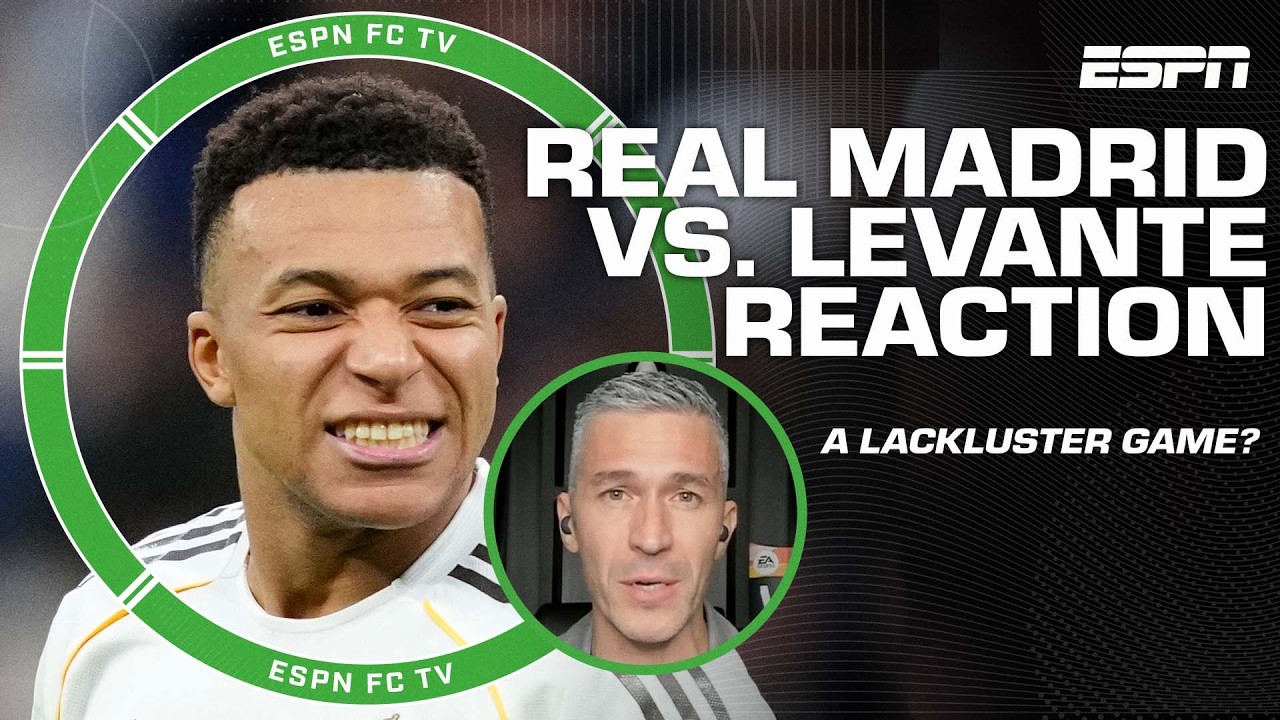 Real Madrid lacked fire and intensity vs. Levante 🗣️ - Luis Garcia | ESPN FC