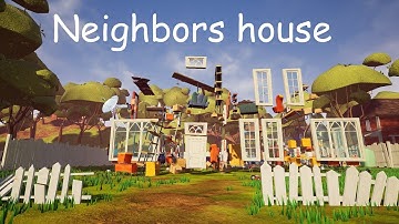 Hello Neighbor ACT 1 but there are no walls | Hello Neighbor challenges