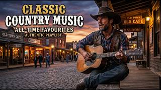 Classic Country Western Mix | Popular Honky Tonk Music & Southern Guitar Songs