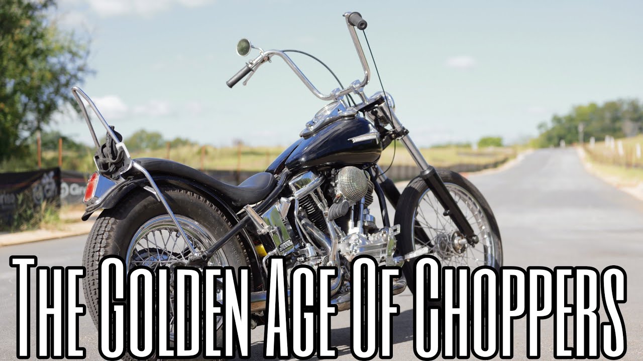 Мы живём в золотую эру чопперов Harley.
